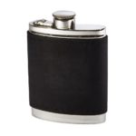 Black Leather Flask
