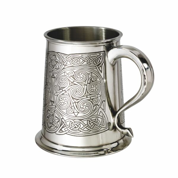 celtic-spiral-pewter-beer-mug