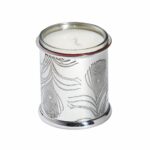Peacock Candle Votive
