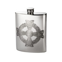 celtic cross flask